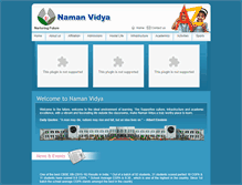 Tablet Screenshot of namanvidya.com